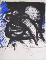 Abstraction by John Christoforou, Lithographie, sold Mar 2024