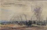 Guerre de 14-18 by Charles Fouqueray, Aquarelle, sold Mar 2024