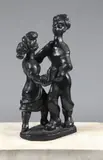 Couple dansant by Ann Norton Weaver, 1944, Bronze à patine brun foncé, sold Dec 2014