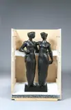 Les Parisiennes by Antoniucci Voltigera Volti, 1962, Bronze à patine noire, sold Dec 2014
