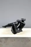 Liane ou Nu, les jambes relevées, les bras croisés by Antoniucci Voltigera Volti, Bronze à patine noire avec quelques reflets verts, sold Dec 2014