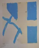 Sans titre by André Gautronneau, Gouache sur papier, sold Oct 2014