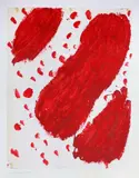 Sans titre by André Gautronneau, Gouache sur papier, sold Oct 2014