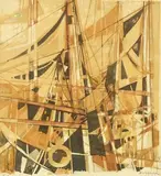 Les voiles by Camille Hilaire, Lithographie, sold Sep 2025