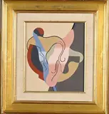 Composition by Georges Valmier, vers 1930, Gouache, sold Jun 2025