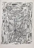 Sans titre by Asger Jorn, 1945, Lithographie en noir, sold Oct 2025
