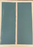 Ligne rouge II" by Geneviève Asse, 1988, Lithographie, sold Sep 2025