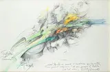 Solitude et présences by Giacomo de Pass, Aquarelle et mine de plomb, sold Sep 2025