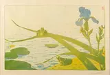Grenouilles et Iris by Charles-Louis Houdard, 1894, Eau-forte et aquatinte sur Japon, sold Sep 2025