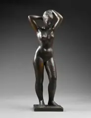 La coiffure by Jean Daniel Guerry, Épreuve en bronze, sold Sep 2025