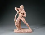 L'Archer by Henri Bargas, Épreuve en terre cuite, sold Sep 2025