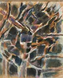 Sans titre by Jean Le Moal, 1959, Aquarelle sur papier, sold Jun 2023