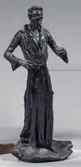 Jean Cocteau dans «Le Prophète by Arno Breker, Épreuve en bronze à patine noire, fonte d'édition à cire perdue de E, sold Jun 2024