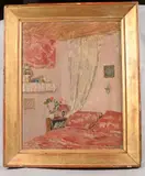 Vue de chambre à coucher by Edgar Maxence, Panneau, sold Jun 2024