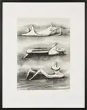 HENRY MOORE (Britannique, 1898-1986) Sans titre by Henry Moore, Lithographie en noir annotée HC et signée au crayon en bas à droite Edition de, sold Jun 2022