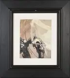 Composition by Dorothea Tanning, 1960, Technique mixte et collage sur papier, sold Jun 2022
