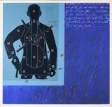 JACQUES MONORY (Français, 1924-2018) Terrasse n° 9 by Jacques Monory, 1990, Sérigraphie, collage de plexiglas et de douilles sur papier marouflé sur toile, sold Jun 2022