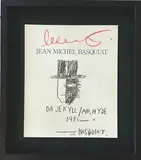 Dr Jekyll / Mr Hyde 1931 by Jean-Michel Basquiat, 1988, Crayon gras sur papier, sold May 2022