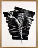 Uwe OMMER (Allemand, né en 1943) Sans titre by Uwe Ommer, 1990, Technique mixte (photographie découpées et cordelette) sur papier datée "90"et signée en b, sold Mar 2022