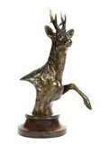 Chevreuil by Dany Coutinsouzas, Bronze à patine médaille, sold Feb 2022