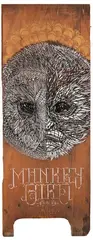 Sans titre by Monkey Bird, Technique mixte sur bois Mixed media on wood, sold Mar 2021