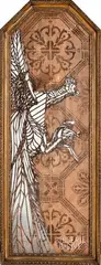 Sans titre by Monkey Bird, Technique mixte sur bois Mixed media on wood, sold Mar 2021