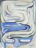 SANS TITRE by Philippe Hosiasson, 1974, Gouache sur papier signé et daté en bas à droite, sold Dec 2020
