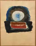SANS TITRE by Enrico Donati, 1994, Aquarelle et encre sur papier signé et daté en bas à droite, sold Dec 2020