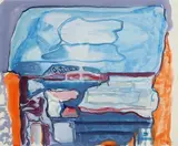 SANS TITRE by Philippe Hosiasson, 1963, Gouache sur papier signé et daté en bas à droite, sold Dec 2020