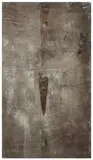 SANS TITRE by Yuri Kuper, 1990, Technique mixte et collage de scies sur panneau signé et daté au dos, sold Dec 2020