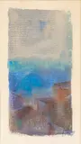 Les toits by Abidin Dino, Aquarelle sur papier, sold Nov 2025