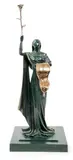 La femme du temps, 1973-2024 by Salvador Dalí, Épreuve posthume en bronze patiné et doré, sold Nov 2025
