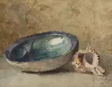 Nature morte au coquillage by Louis Adan, Aquarelle, sold Oct 2025