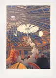 Jules Verne by François Schuiten, Affiche numérotée, sold Jul 2025