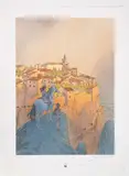 Solliès-Ville by François Schuiten, Affiche numérotée, sold Jul 2025