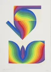 Sans titre by Julio Le Parc, 2019, Technique mixte, collage sur papier, sold Jul 2025
