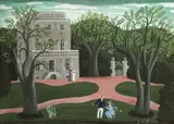 Au parc by Jean Hugo, Gouache, sold Dec 2023