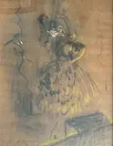 Carmen by Louis Icart, Pastel et fusain, sold Nov 2023