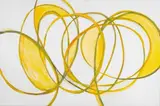Composition jaune by Hilde de Pecker, Toile, sold Nov 2023