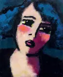 La femme triste by Daniel Timmers, Toile, sold Nov 2023