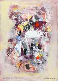 Quelques éclats by Léon Bellefleur, Gouache et encre, sold Sep 2025