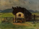 Le four à pain by Charles Edouard Masson Huot, Pastel, sold Sep 2025