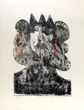 Sans titre - Buste by Normand Laliberté, Lithographie, sold Sep 2025