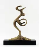 Sans titre by Richard Klode, Bronze à patie dorée, sold Jul 2025
