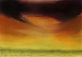 Horizon by Rita Letendre, Pastel sur papier, sold Jul 2025
