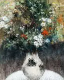 Wild flowers by Willliam Showell, Pastel, sold Jul 2025