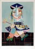 (Collection Marina Picasso) "La Fille De l'artiste a Deux Ans Et Demi Avec Un Bateau by Pablo Picasso, Lithographie couleur sur papier d'Arches, sold Jun 2025