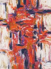 Sans titre by Denys Matte, Pastel, sold May 2025
