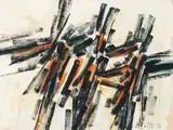 Sans titre by Denys Matte, Gouache, sold May 2025