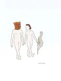 Sans titre - Promenade by Marcel Dzama, Aquarelle et encre, sold Apr 2025